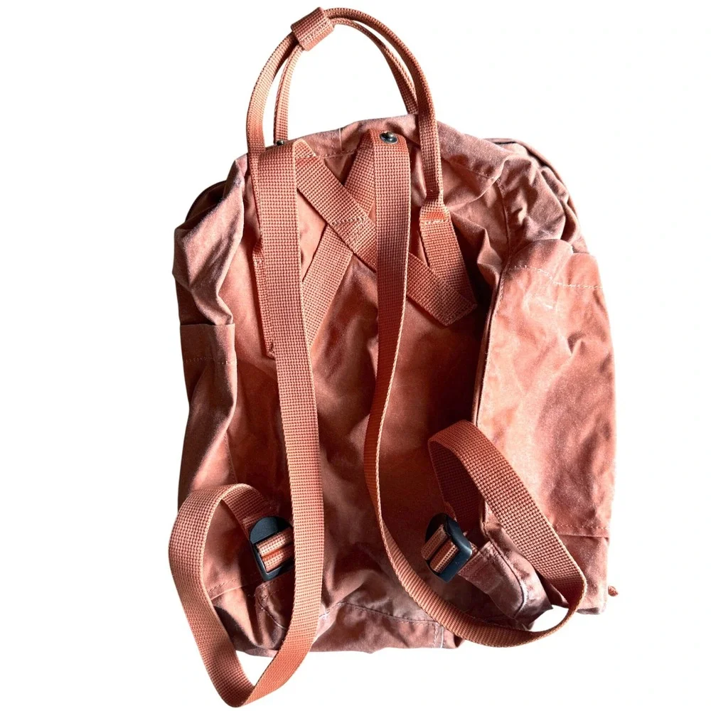 Fjällräven Kånken‎ Classic 16L Terracotta Brown Backpack Vinylon F Sweden Logo
